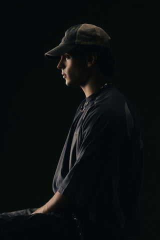Daira Paneled Graphic Tee (Grey)