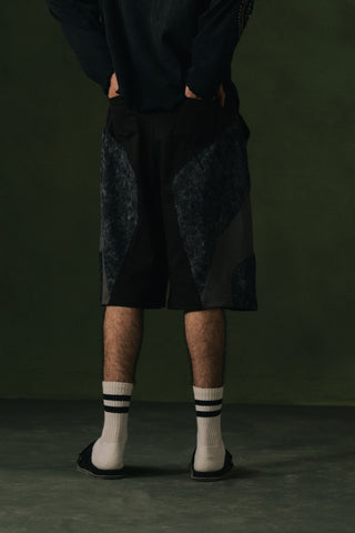 Paiband Baggy Shorts Paneled